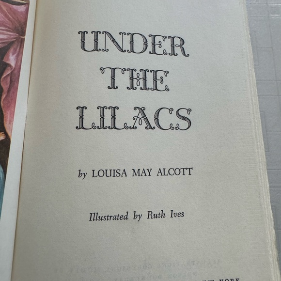 BOXING DAY SALE - Vintage Book “Under the Lilacs” by Louise May Alcott - Picture 4 of 6